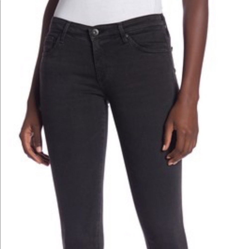 AG The Stevie Slim Straight Ankle Jeans